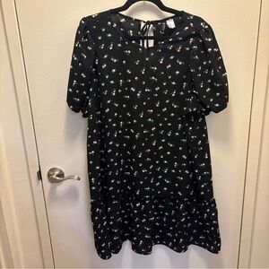 Women’s divided by H&M puff sleeved floral dress
